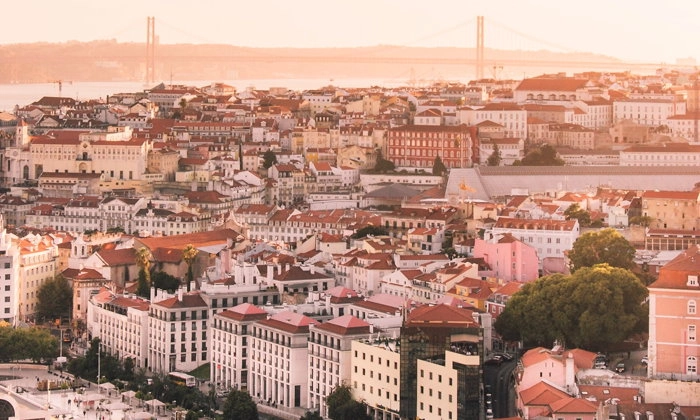 Skyline of Lisbon
