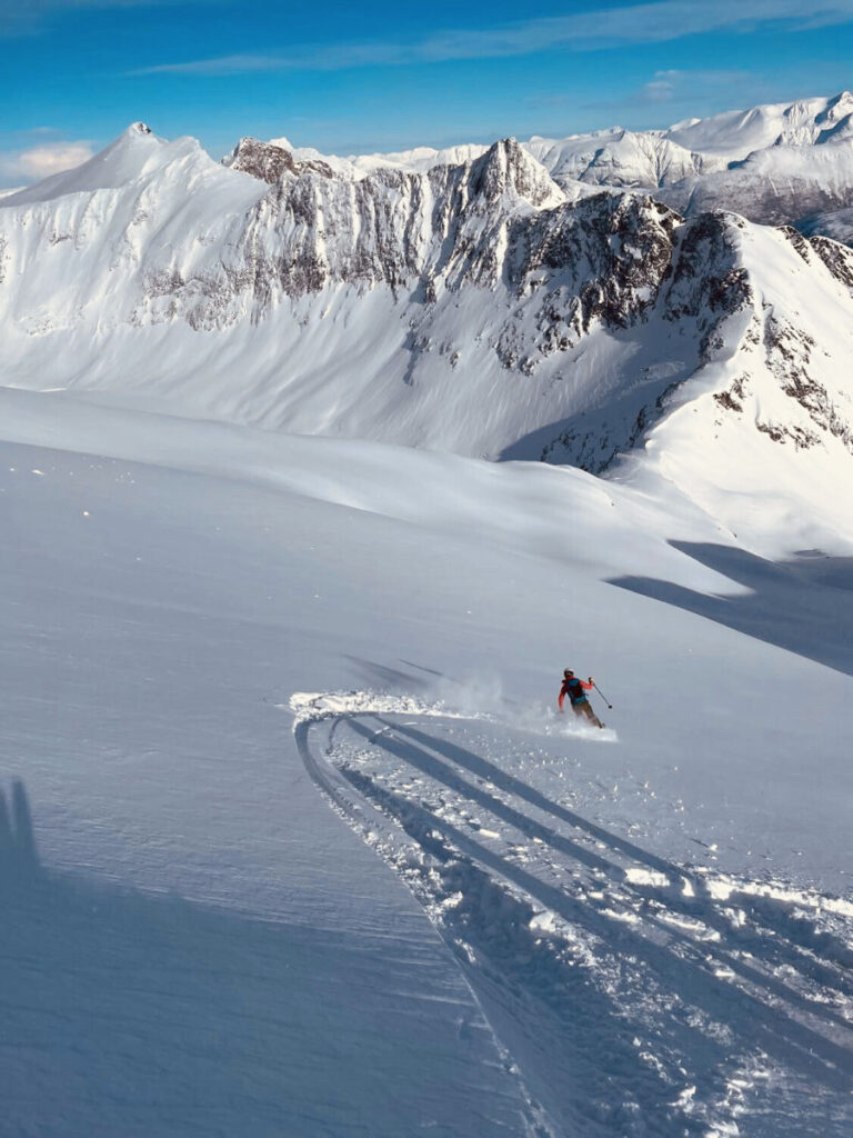 Ski paradise close to Phillipshaugen Lodge, Norway