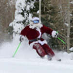 Santa Skiing