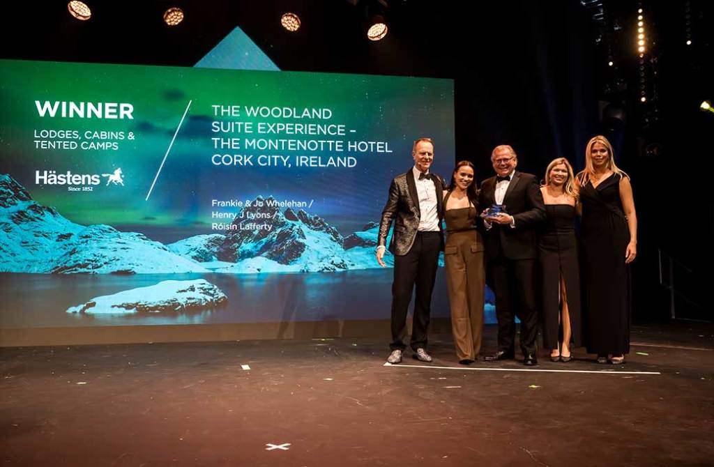 The Woodland Suite Experience at The Montenotte wins prestigious AHEAD award