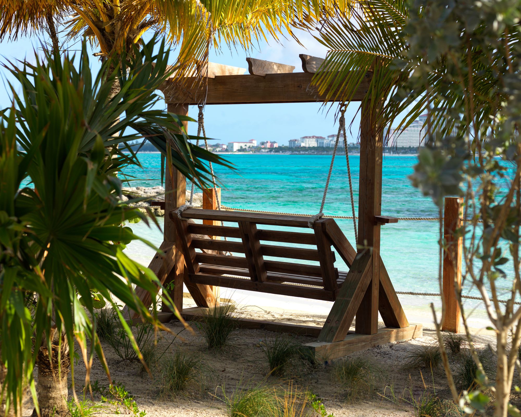 private offshore island from sandals royal bahamian resort