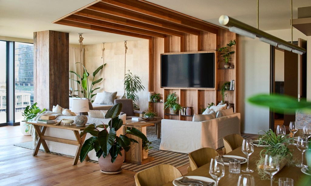 7000 plants, 4500sqm reclaimed timber, 2000...