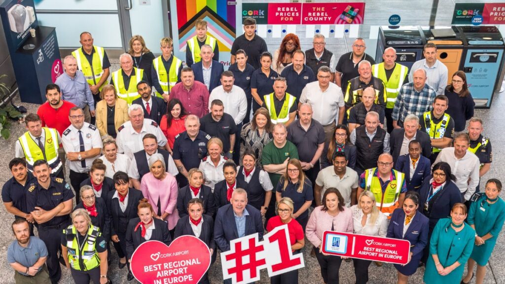 Cork Airport Crowned Best Regional Airport...